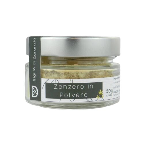 Zenzero in polvere 50 gr Made in Italy