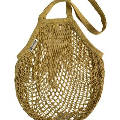 Bolsa de hilo asa larga tintes vegetales - Ocre