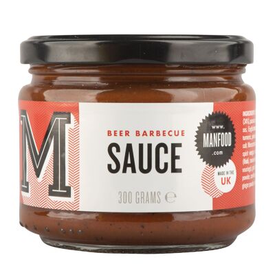 Salsa Barbacoa Cerveza Manfood 300g