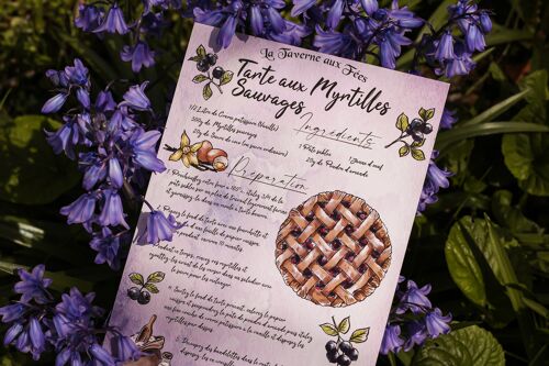 Recette Tarte aux Myrtilles Sauvages