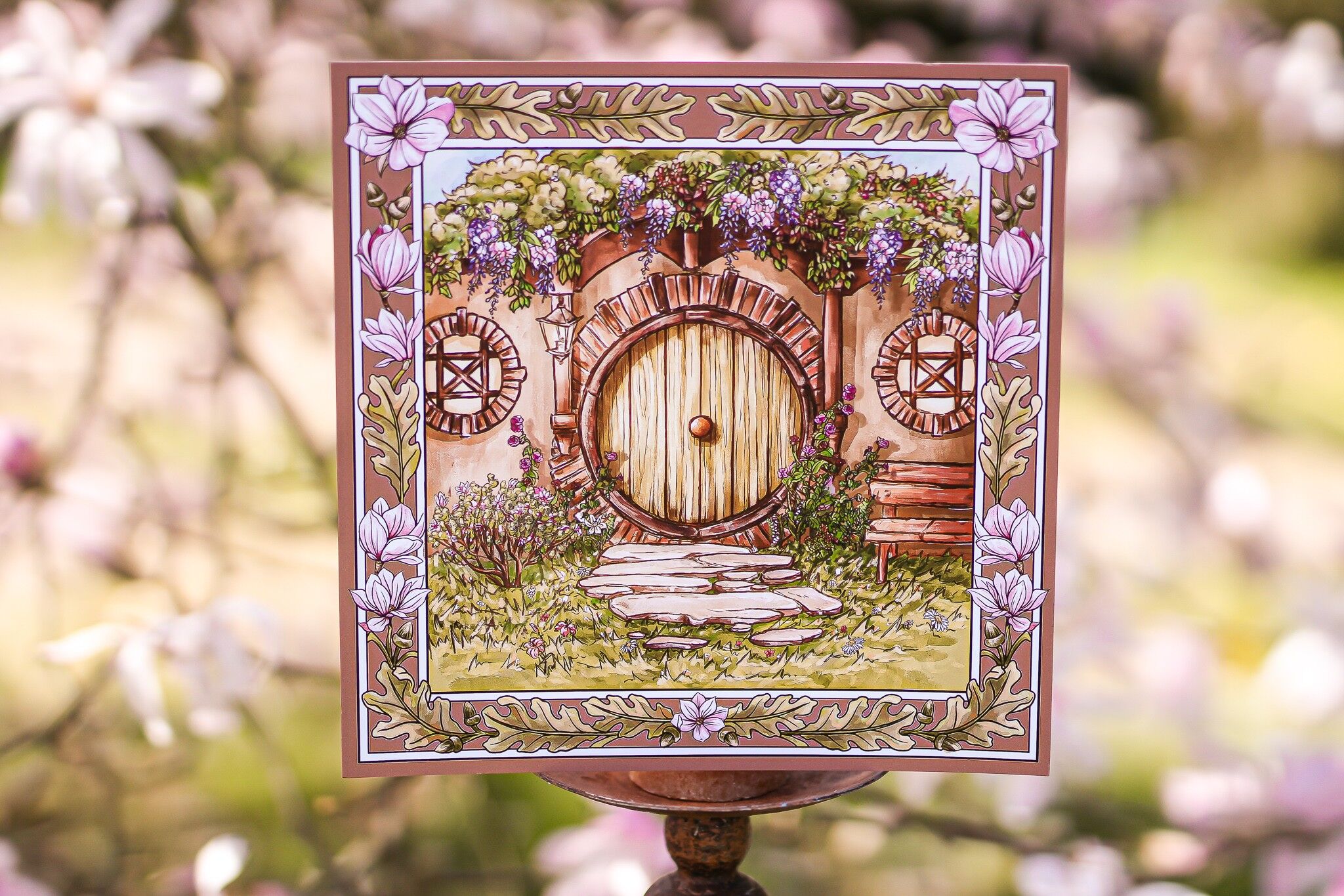 Chaumière au Printemps