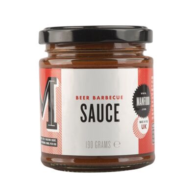 Manfood Beer Barbecue Sauce 190g