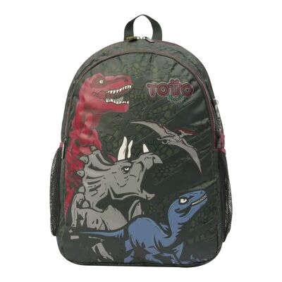 Mochila escolar grande - T-Rex