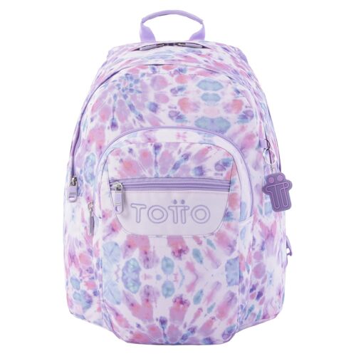 Mochila escolar rosa tye dye - Lápiz