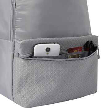 Sac à dos pour ordinateur portable 13 couleur gris - Palencia 5