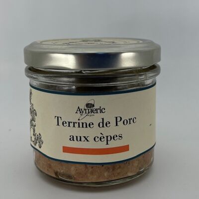 Terrine de porc aux cèpes 90g