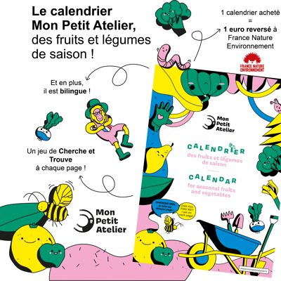 Calendar of (local) and seasonal fruits and vegetables!