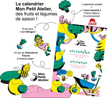 Calendrier de fruits et légumes (local) et de saison ! 1