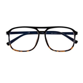 GLENN Fusion Black - Lunettes anti-lumière bleue 8