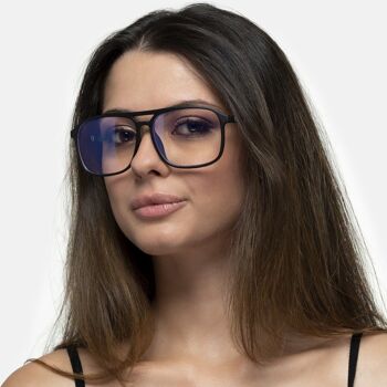 GLENN Fusion Black - Lunettes anti-lumière bleue 6