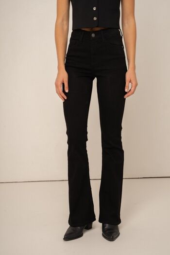 Jeans Emma Flare NOIR 3