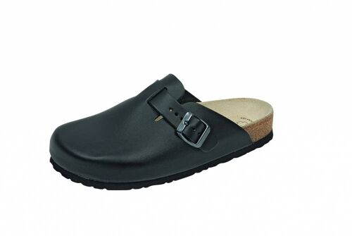 Klassische Leder-Clogs, Kork-Tieffußbettclogs, (SKU: 41510-20)