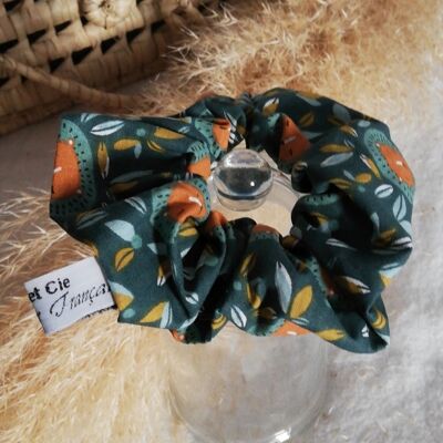 lion cotton scrunchie