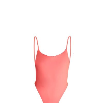 Alchimia, body swimwear with open back and jewel on the back