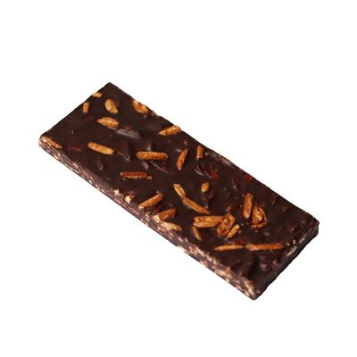 Fancy Dark Tablet 62% Caramelized Almonds