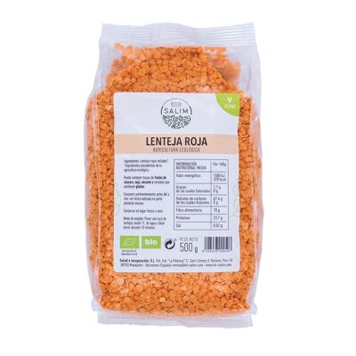 RED LENTIL, 500 Gr