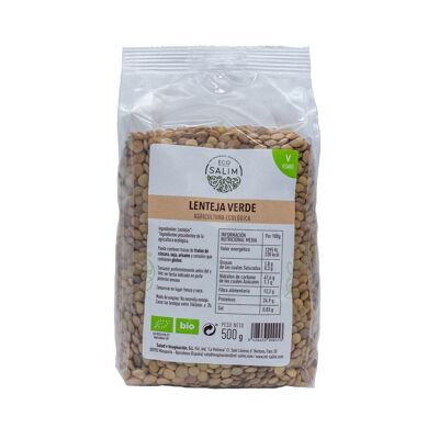 LENTILLE VERTE, 500 Gr