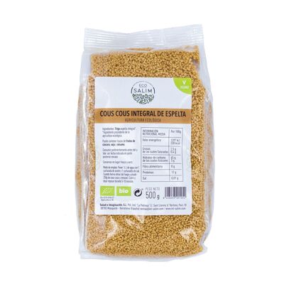 COUSCOUS D'ÉPEAUTRE ENTIER, 500 Gr