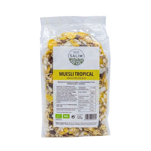 MUESLI TROPICAL, 500 Gr