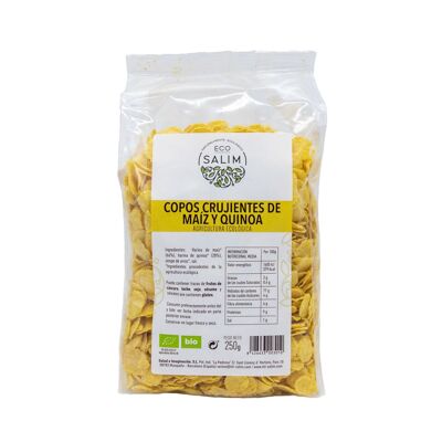 FIOCCHI DI QUINOA DI MAIS CROCCANTI, 250 Gr