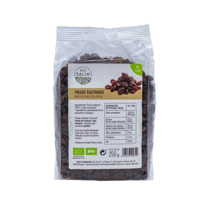 SULTANA RAISINS, 250 Gr