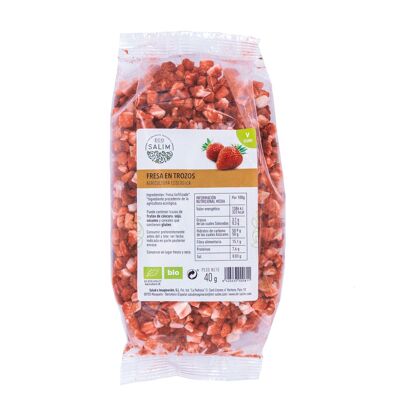 FRAISE EN MORCEAUX, 40 Gr