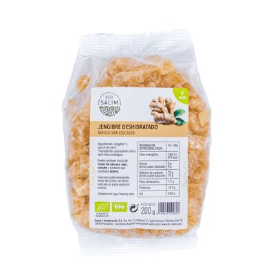 DEHYDRATED GINGER, 200 Gr
