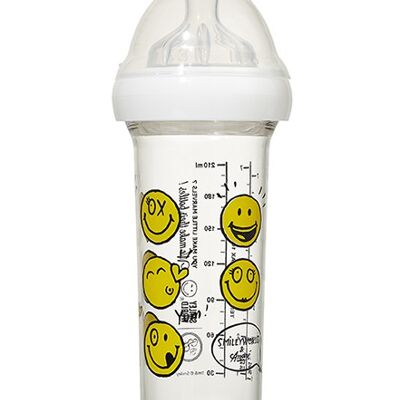 Baby bottle 210ml Smiley