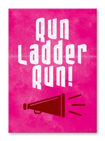 Carte postale anglaise, Run ladder run