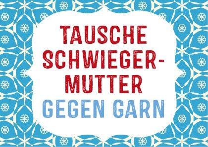 Cartolina, cambio suocera per filo