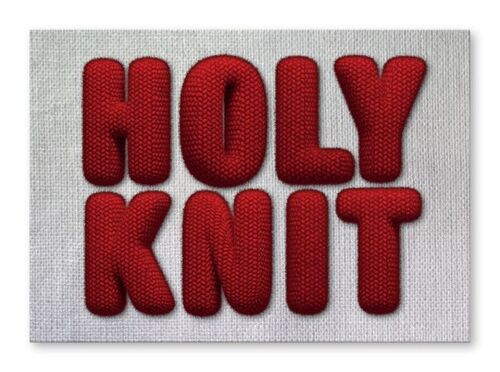 Postkarte, Holy Knit