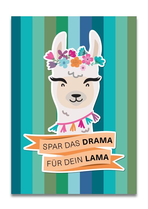 Postkarte, Drama Lama