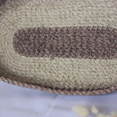 TAMBORA BASKET | CREAM & PURPLE