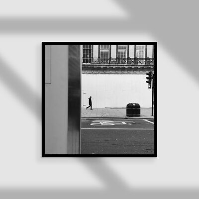 Bond Street - London Street Photography Print - 8x8 Inches