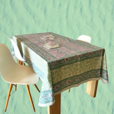 Bohemian cotton tablecloth
