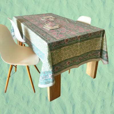 Bohemian cotton tablecloth