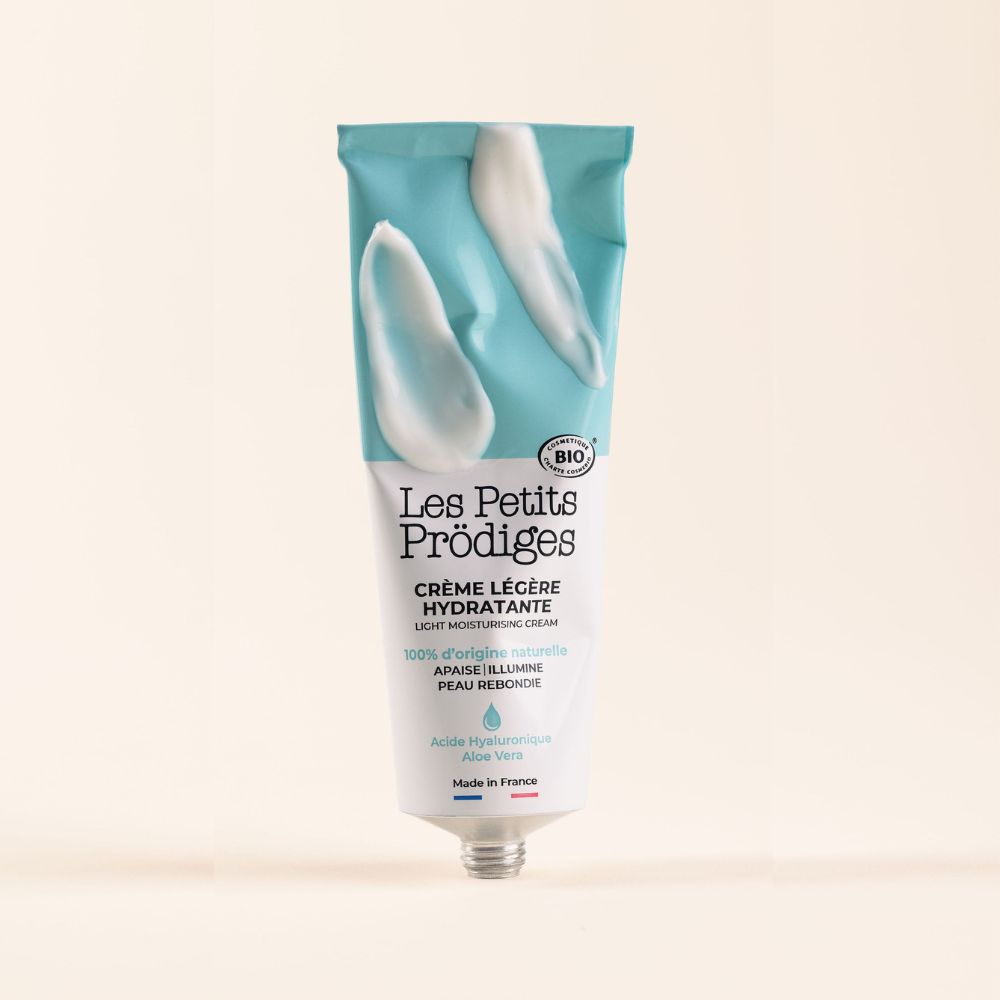 Light Moisturizing Cream (50ml) - Hyaluronic Acid - Certified Organic