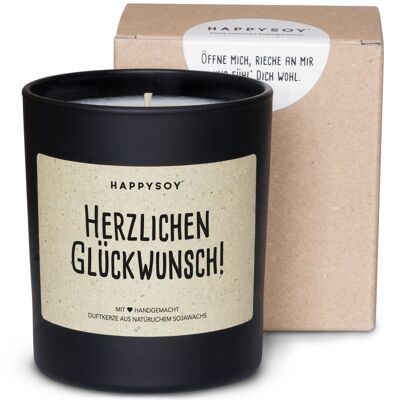 Herzlichen Glückwunsch!