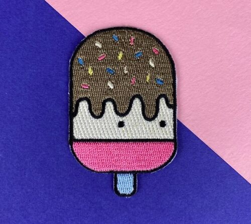 Sweet ice lolly patch iron-on