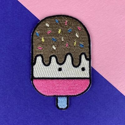 Sweet ice lolly patch iron-on