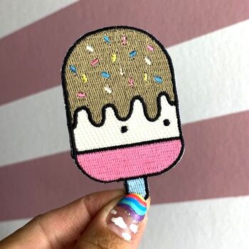 SWEET ICE LOLLY PATCH IRON-ON 2