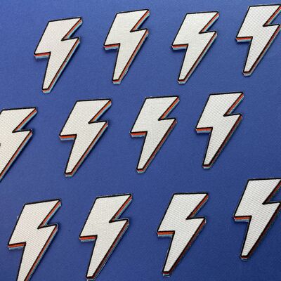 Lightning bolt patch