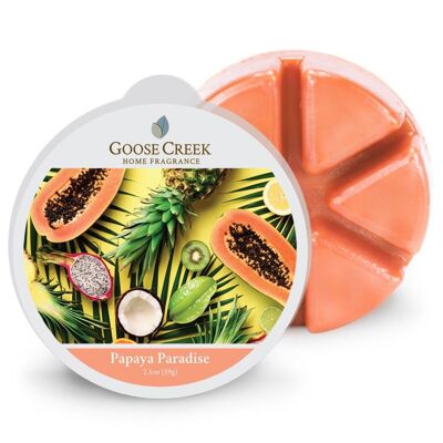 Cera derretida Papaya Paradise Goose Creek Candle®