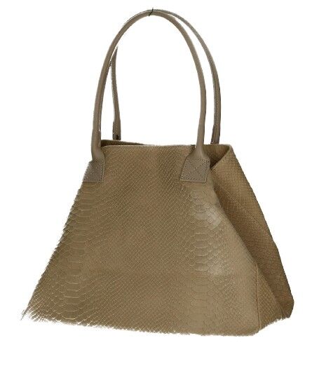 Bolso Shopping CLOE Piel Verdadera AZUL