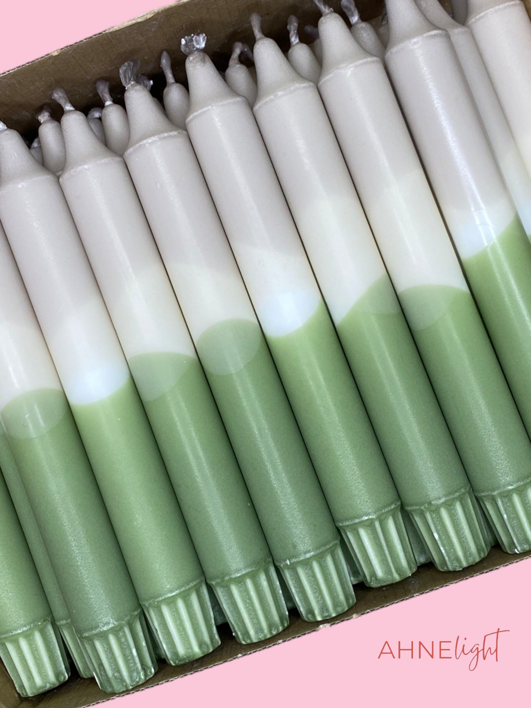 Vela coloreada a mano NO. 43