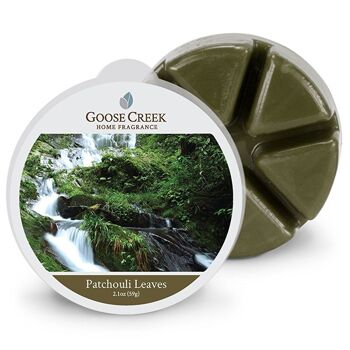 Feuilles de patchouli Goose Creek Candle® Cire fondue 1