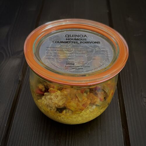 Boco Bowl : Quinoa houmous & courgettes