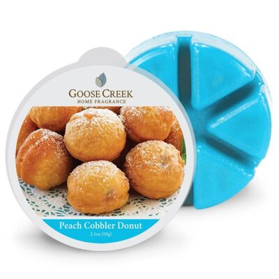 Peach Cobbler Donut Goose Creek Candle® Cera fusa