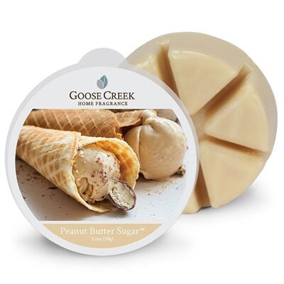 Beurre de cacahuète et sucre Goose Creek Candle® Cire fondue