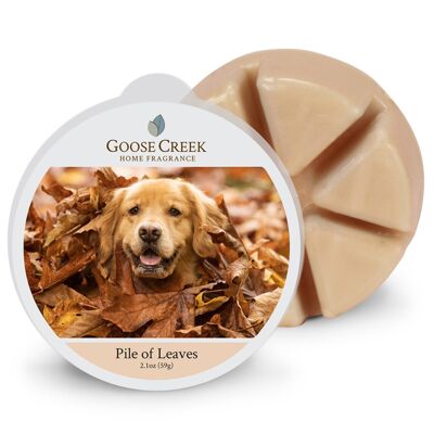 Pile de feuilles Goose Creek Candle® Cire fondue